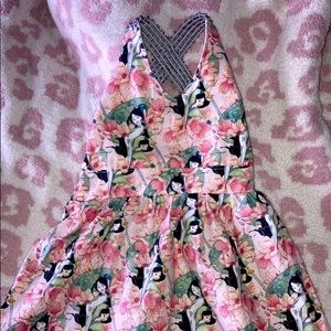 Toddler 2/3 Disney Mulan dress handmade